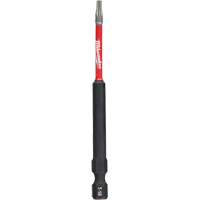 Shockwave Impact Duty Screwdriver Bit, Torx, T-10 Tip, 1/4" Drive Size, 3-1/2" Length R.M.G. Prévention
