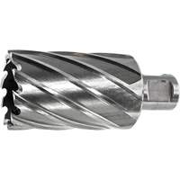 DRILLCO Annular Cutter, 7/16" Diameter, High Speed Steel, 1" Depth of Cut, 3/4" Shank R.M.G. Prévention