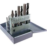 Drillco&reg; UNC Tap & Drill Set, 18 Pieces R.M.G. Prévention