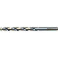 Foret &agrave; queue r&eacute;duite et &agrave; 3 m&eacute;plats courte &agrave; tige DRILLCO, Acier rapide, 1/16", 1-7/8" lo, 7/8" Cannelure, 140° Angle R.M.G. Prévention