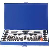 Drillco&reg; Fractional Tap & Die Set, 40 Pieces R.M.G. Prévention