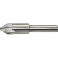 Drillco&reg; Chatterless Countersink, 3/16", High Speed Steel, 60° Angle, 6 Flutes R.M.G. Prévention