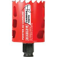 Scie cloche pour bois et m&eacute;tal, 2", Profondeur de la coupe 2-3/8", Carbure R.M.G. Prévention