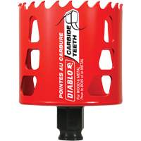 Scie cloche pour bois et m&eacute;tal, 2-3/4", Profondeur de la coupe 2-3/8", Carbure R.M.G. Prévention