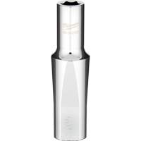 Douille SAE avec c&ocirc;t&eacute;s Four Flats, 3/8", Prise 1/2", 6 pans, Profond R.M.G. Prévention