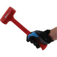 One-Piece Dead Blow Hammer, 10.5 lbs., Smooth Grip, 30" L R.M.G. Prévention
