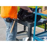 Grand porte-ruban &agrave; mesurer, Porte-ruban &agrave; mesurer, Cuir, 1 Poches R.M.G. Prévention