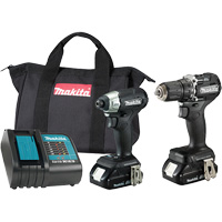 LXT BL Sub-Compact 2 Tool Combo Kit, Lithium-Ion, 18 V R.M.G. Prévention