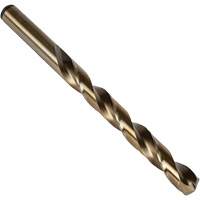 Jobber Drill Bit, Cobalt, 13/32", 5-1/4" L, 3-7/8" Flute, 135° Point Angle R.M.G. Prévention