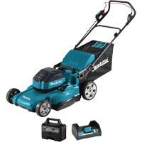 Brushless Cordless Lawnmower, Push Walk-Behind, Battery Powered, 21" Cutting Width R.M.G. Prévention