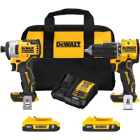 Ensemble combin&eacute; Atomic &agrave; deux outils sans fil et sans balais, Lithium-ion, 20 V R.M.G. Prévention
