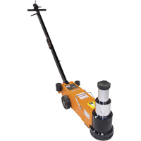Super Heavy-Duty 2-Stage Air Hydraulic Truck Jack, 50 Ton(s), Air Hydraulic R.M.G. Prévention