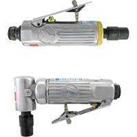 MDGKIT Jeu combin&eacute; 2 en 1 de meuleuse &agrave; rectifier, 1/4", 22000/25000 Tr/min R.M.G. Prévention