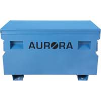 Jobsite Tool Box, 48" x 24" x 27-3/5", Steel, Blue R.M.G. Prévention