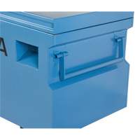 Jobsite Tool Box, 60" x 24" x 27-1/2", Steel, Blue R.M.G. Prévention