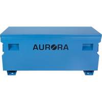 Jobsite Tool Box, 60" x 24" x 27-1/2", Steel, Blue R.M.G. Prévention