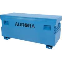 Jobsite Tool Box, 60" x 24" x 27-1/2", Steel, Blue R.M.G. Prévention