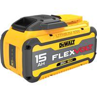 Flexvolt&reg; Max* Battery, Lithium-Ion, 20 V/60 V, 15 Ah R.M.G. Prévention