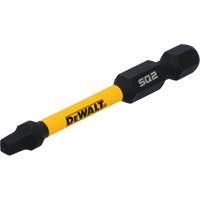 Jeu de forets de vissage Tic-Tac pr&ecirc;t &agrave; l'impact 15 mcx, Carr&eacute;e, Embout #2, Prise 1/4", Longueur 2" R.M.G. Prévention