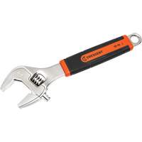 Adjustable Wrench, 10" L, 2-7/10"/38 mm Max Width, Chrome/Polished R.M.G. Prévention
