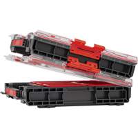 Organisateur moyen avec bacs Arx, 10-3/10" x 14-3/10" x 3", Noir R.M.G. Prévention