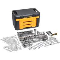 6-Point Mechanics Tool Set in 3 Drawer Storage Box R.M.G. Prévention