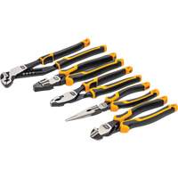 PITBULL Cushion Grip Pliers Set in Foam Storage Tray, 5 Pieces R.M.G. Prévention
