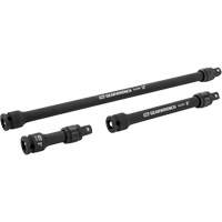 Jeu de rallonges &agrave; chocs verrouillables 3 mcx, Prise de 3/8", Fini Phosphate de mangan&egrave;se, 3 M R.M.G. Prévention