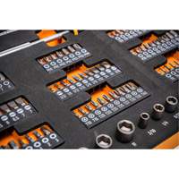 Slim Head Mechanics Tool Set in Foam Storage Tray R.M.G. Prévention