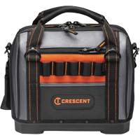 14" Tradesman Closed Top Tool Bag, Polyester, 32 Pockets, Black/Grey R.M.G. Prévention
