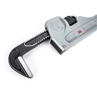 Cl&eacute; &agrave; tuyaux, Cap des m&acirc;choires 5", Longueur 36", Fini Rev&ecirc;tement en poudre, Prise Non-ergonomique R.M.G. Prévention