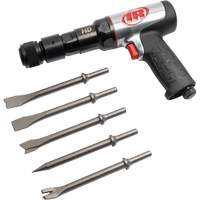 Ensemble de marteau pneumatique avec ciseau 5 mcx, 2,66 pi, cu/min, 1/4" NPT, 2600 coups/min, 3/4" x 3" (19mm x 76mm) R.M.G. Prévention