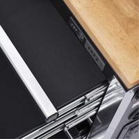 HDRC5212 HD Series Roller Cabinet, 12 Drawers, 51-1/4" W x 21" D x 40-3/10" H, Black R.M.G. Prévention