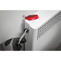 Mini rochet &agrave; embouts multiples 7 en 1, Prise de 5/16"/1/4", Poign&eacute;e Ordinaire R.M.G. Prévention