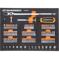 Mechanics Tool Set in Modular Foam Trays with Storage Unit, 194 Pieces R.M.G. Prévention