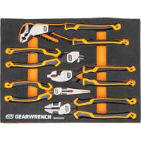 Mechanics Tool Set in Modular Foam Trays with Storage Unit, 194 Pieces R.M.G. Prévention