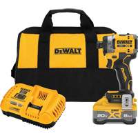 MAX* XR&reg; Brushless Cordless 3-Speed High Torque Impact Driver Kit with XR POWERPACK, 20 V, 1/4" Socket R.M.G. Prévention