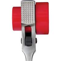 Cl&eacute; &agrave; cliquet 5 en 1 pour monteur de ligne avec face de frappe frais&eacute;e, Prise de 3/4"/1"/1-1/8", Poign&eacute;e Ergonomique R.M.G. Prévention