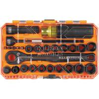 KNECT Essential Pass Through Impact Socket Set, 28 Pcs, Impact, 3/8" Drive Size R.M.G. Prévention