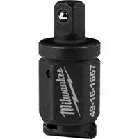 Adaptateur d'enclume pour cl&eacute; &agrave; rochet polygonale INSIDER, Prise 1/4", Douille 1/4", 0,55" lo, Sph&eacute;rique R.M.G. Prévention