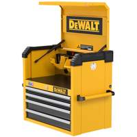 Heavy-Duty Tool Chest, 26" W, 4 Drawers, Yellow R.M.G. Prévention