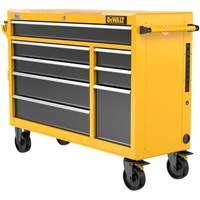 Heavy-Duty Mobile Workstation, 8 Drawers, 52" W x Yellow R.M.G. Prévention