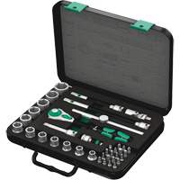 Jeu de cliquets rapides Zyklop 8100 SB 4, 38 Mcx, Prise de 3/8" R.M.G. Prévention