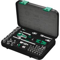 Jeu de cliquets rapides Zyklop 8100 SA 4, 41 Mcx, Prise de 1/4" R.M.G. Prévention