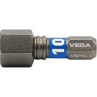 Impactech&reg; Insert Bit, Hex, 10 mm, 1/4" Drive R.M.G. Prévention