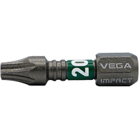 Impactech&reg; Insert Bit, Torx&reg; Tamper, T-20, 1/4" Drive R.M.G. Prévention