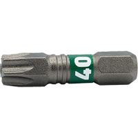 Impactech&reg; Insert Bit, Torx&reg; Tamper, T-40, 1/4" Drive R.M.G. Prévention