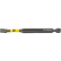 Impactech&reg; Power Bit, Slot, 10F-12R Tip, 1/4" Drive Size, 3-1/2" Length R.M.G. Prévention