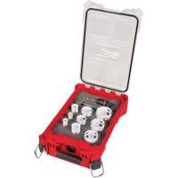 QUIK LOK HOLE DOZER Bi-Metal Kit with PACKOUT Compact Organizer, 12 Pieces R.M.G. Prévention