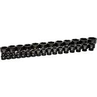 6 Point SAE Socket Set, 29 Pcs, Impact, 3/4" Drive Size R.M.G. Prévention